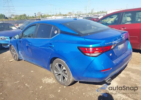 2022 Nissan Sentra Sv Xtronic Cvt from USA, damaged, VIN 3N1AB8CVXNY314582